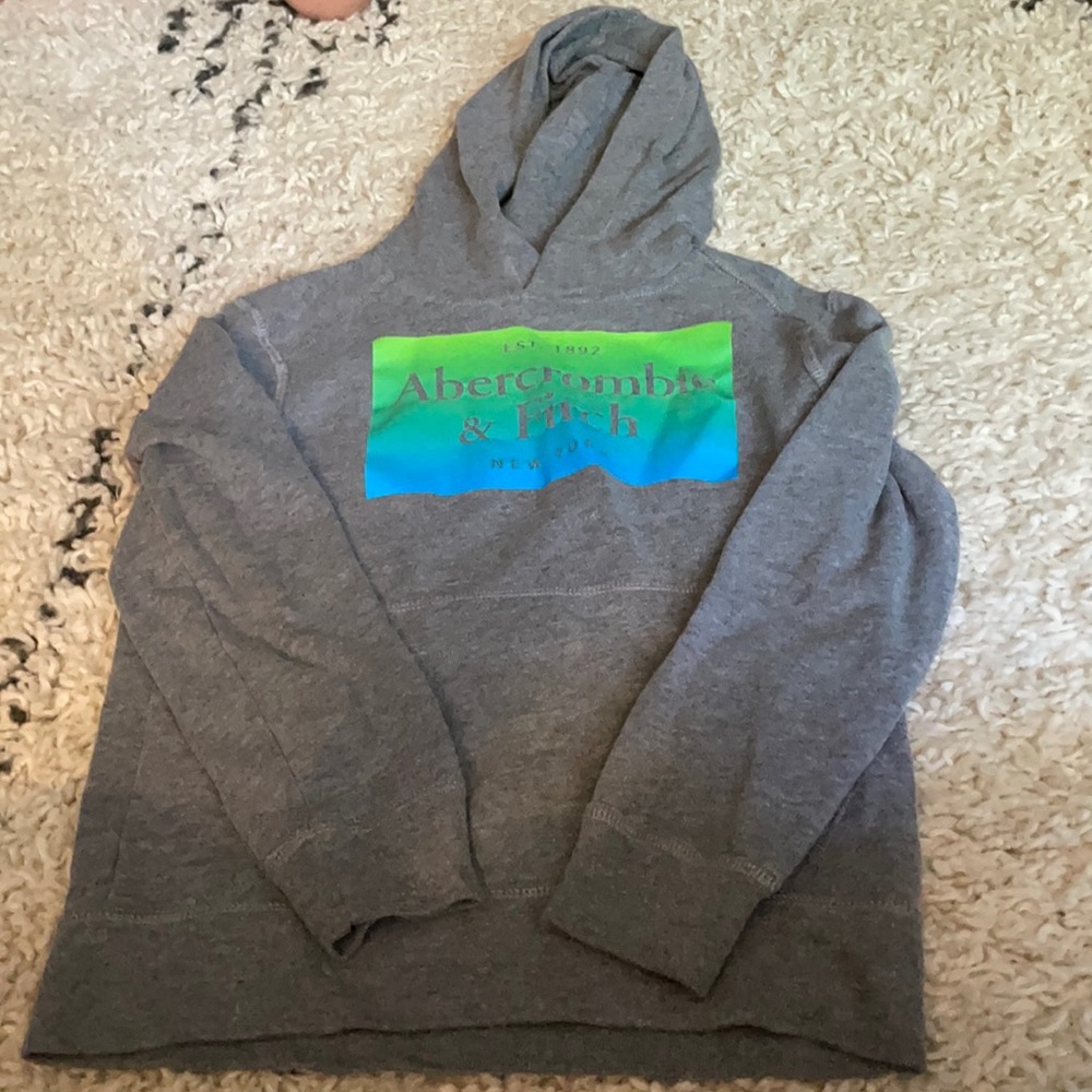 Boys Abercrombie and Fitch lightweight hoodie.
